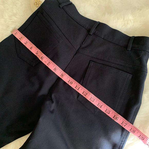 ST. JOHN Sport by Marie Gray navy cotton Twill ladies trousers in size 2… - Picture 11 of 12